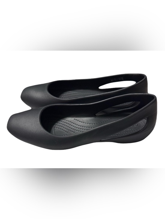 CROCS Shoes - 🖤 Crocs Sloane Ballet Flats - Black (Size W7)